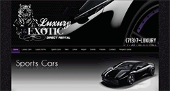 Desktop Screenshot of luxurydirectrentals.com